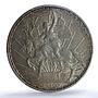Mexico 1 peso Caballito Grito Dolores Independence AU55 PCGS silver coin 1910