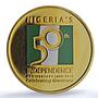 Nigeria 1000 naira Independence Anniversary History PR68 PCGS silver coin 2010