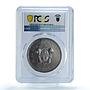 Philippines Santa Teresa 100th Anniversary Religion AU PCGS silver medal 1882