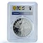 Slovakia 500 korun Mala Fatra National Park Wildlife PR70 PCGS silver coin 2001