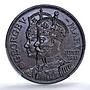 Great Britain King George V Mary Bridewell Hospital SP63 PCGS copper medal 1911