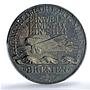 Germany Weimar Kohl Flight Bremen Kienast-935 Plane SP 62 PCGS silver medal 1928