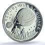 Guinea 250 francs Lunar Landing KM-12 Space Moon PR 69 PCGS silver coin 1969
