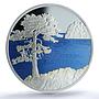 Laos 70000 kip Lake Baikal Coloured Wildlife Bird PR 70 PCGS silver coin 2017