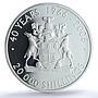 Uganda 20000 shillings Central Bank Gorilla Monkey PR 69 PCGS silver coin 2006