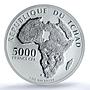 Chad 5000 francs Erich Honecker GDR DDR Communism PR 70 PCGS silver coin 2022