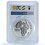 Chad 5000 francs Joseph Stalin History USSR Communism PR70 PCGS silver coin 2023