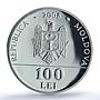 Moldova 100 lei Cantemir KM-46 Literature Poet PR 68 PCGS silver coin 2008