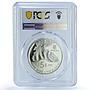 Ukraine 5 hryvnias Hermit Crab Wildlife Fauna MS 70 PCGS NiBrass coin 2025