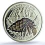 Ukraine 5 hryvnias Hermit Crab Wildlife Fauna MS 70 PCGS NiBrass coin 2025