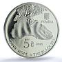 Ukraine 5 hryvnias Hermit Crab Wildlife Fauna MS 70 PCGS NiBrass coin 2025