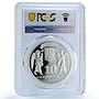 Ukraine 10 hryvnias Christmas KM-85 Religion Holiday PR 70 PCGS silver coin 1999