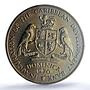 Dominica 4 dollars Caribbean Bank KM-11 FAO Food Day MS 67 PCGS CuNi coin 1970