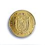 Spain 4 escudos Isabella II Madrid KM-631.1 Cal-108 MS 63 PCGS gold coin 1865