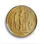 France 20 francs Third Republic KM-825 Gad-1063 F-533 MS 62 PCGS gold coin 1875