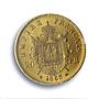 France 20 francs Napoleon III KM-801 Gad-1062 F-532 MS63 PCGS gold coin 1865 BB