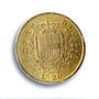 Italy 20 lire Victor Emmanuel II KM-10.1 Gigante-9 MS 62 PCGS gold coin 1862