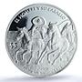 Mexico 5 pesos Paso Muerte Ibero-American Man Horse PR69 PCGS silver coin 2000