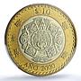 Mexico 10 pesos Millennium Aztec Rev. KM-636 MS 67 PCGS bimetal coin 2000
