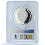 Mozambique 500 meticais Giraffe KM-113 Wildlife Fauna PR68 PCGS silver coin 1990