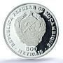 Mozambique 500 meticais Giraffe KM-113 Wildlife Fauna PR68 PCGS silver coin 1990