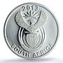 South Africa 20 cents Turtle Isimangaliso Marine Area PR70 PCGS silver coin 2013