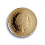 Britain 1/2 sovereing Elizabeth II Garter Type S-SB11 PR 70 PCGS gold coin 2017