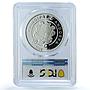 Andorra 10 diners Chopin Dresden KM-321 Music Composer PR 69 PCGS Ag coin 2009