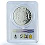 Andorra 10 diners Chopin Mallorca KM-321 Music Composer PR 69 PCGS Ag coin 2009