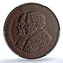 Prussia Ioachim II Wilhelm III Reformation Whiting-699 MS 65 PCGS AE medal 1839