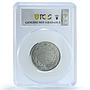 Germany Empire Martin Luther Reformation Whiting-770 UNC PCGS zinc medal 1883