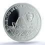 Ecuador 25000 sucres Balsa Guayaquil KM-112 Ship PR 70 PCGS silver coin 2002