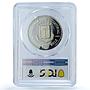 Guinea Equatorial 1000 bipkwele Juan Carlos X#5 RE PR67 PCGS silver coin 1979-80