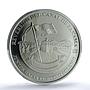 Panama 1 balboa Canal Transfer KM-134 Moscoso Ship PR 69 PCGS CuNi coin 2004