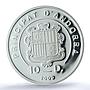 Andorra 10 diners Chopin Warsaw KM-323 Music Composer PR69 PCGS silver coin 2009