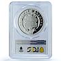 Andorra 10 diners Chopin Paris KM-316 Music Composer PR 70 PCGS silver coin 2009