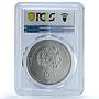 Armenia 100 dram Khachatryan KM-98 Music Composer MS 68 PCGS silver coin 2002