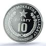 Madagaskar 10 ariary FAO Food Day KM-13a PR 67 PCGS silver coin 1978