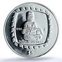Mexico 5 pesos Senor De Las Limas KM-595 Precolombina PR69 PCGS silver coin 1996