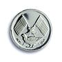 Ajman 1 riyal Rashid KM-1.1 Chicken Bird PR 65 PCGS silver coin 1969