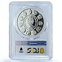 Peru 1 sol Chalan Rider Ibero-American Man Horse PR 70 PCGS silver coin 2000