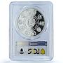 Peru 1 sol Machu Picchu KM-339 Ibero-American Incas PR 70 PCGS silver coin 2005