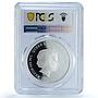 Tuvalu 1 dollar Jolly Roger Peter Pan Ship Clipper PR 70 PCGS silver coin 2014