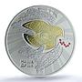 Ukraine 10 hryvnias National Flag Gilt State Symbols MS 70 PCGS silver coin 2025