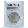Germany Weimar Volksspende Niobe Schlumberger-123 Ship MS 62 PCGS Ag medal 1932
