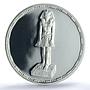 Egypt 5 pounds Amenemhat III KM-789 Treasures Statue PR 68 PCGS silver coin 1994