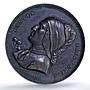 Italy Dante Alighieri WT-1577 Literature Writer AU 58 PCGS bronze medal 1806