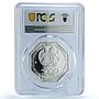 Armenia 5000 dram Armed Forces KM-117 Military PR 70 PCGS silver coin 2005