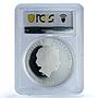 Australia 1 dollar Year Pig KM-3721 Lunar Series 2 PR 70 PCGS silver coin 2019