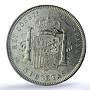 Spain 5 pesetas Alfonso XIII KM-707 Cal-28 MS 62 PCGS silver coin 1899 SG V